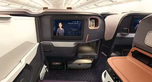 Singapore Airlines Business Class to Dubai thumbnail 4