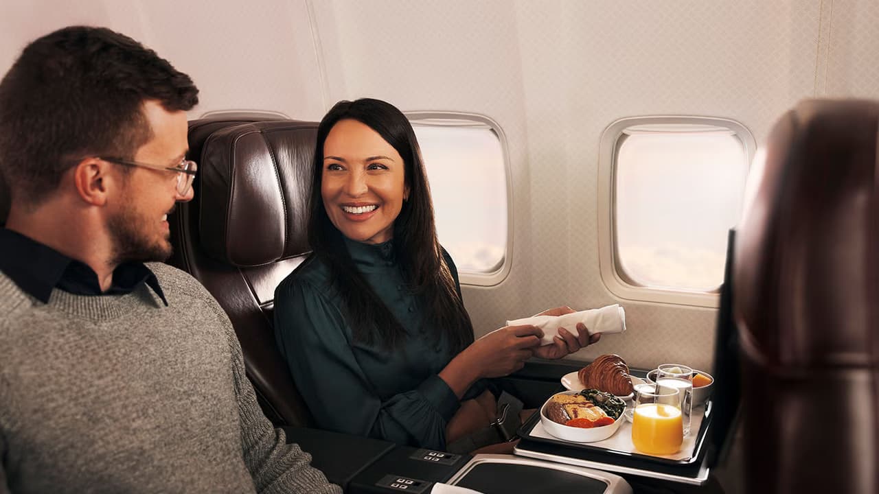 Qantas Business Class to Palau thumbnail 2