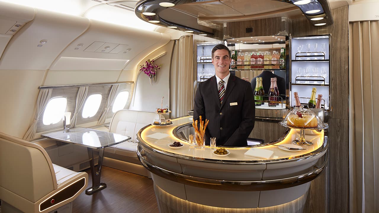 Emirates Business Class to Europe thumbnail 2