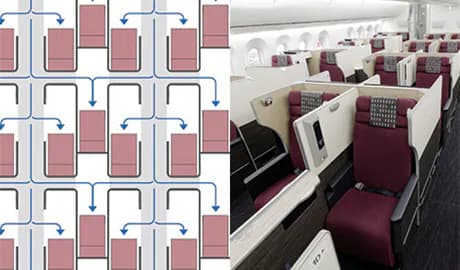 Japan Airlines Business Class to Europe thumbnail 9