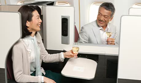 Japan Airlines Business Class to Europe thumbnail 6