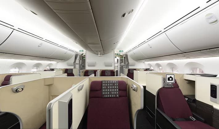 Japan Airlines Business Class to Europe thumbnail 8