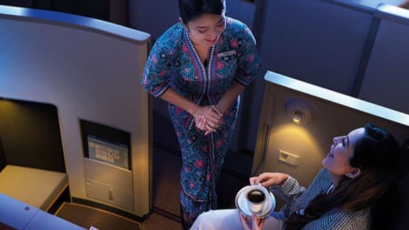 Malaysia Airlines Business Class to Europe thumbnail 2