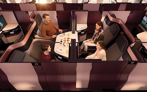 Qatar Airways Business Class to Europe thumbnail 5