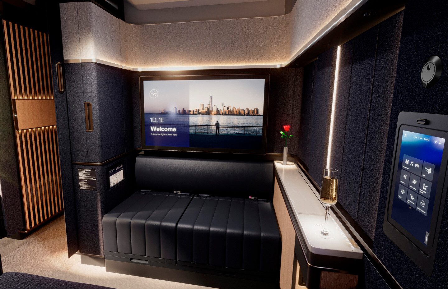 Lufthansa Airways First Class Suite