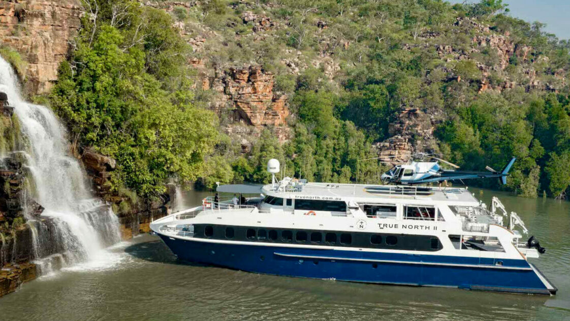 True North II at kimberley waterfall