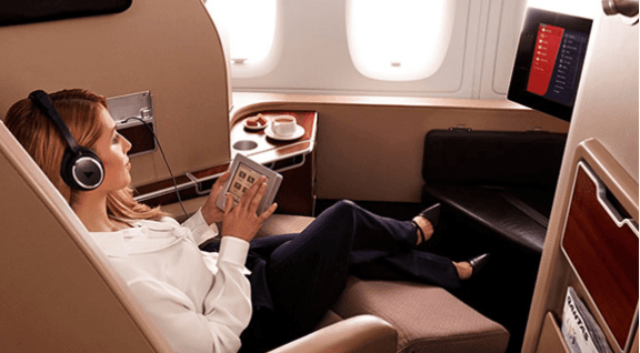 Qantas Mixed First & Business Class to USA - Image 1